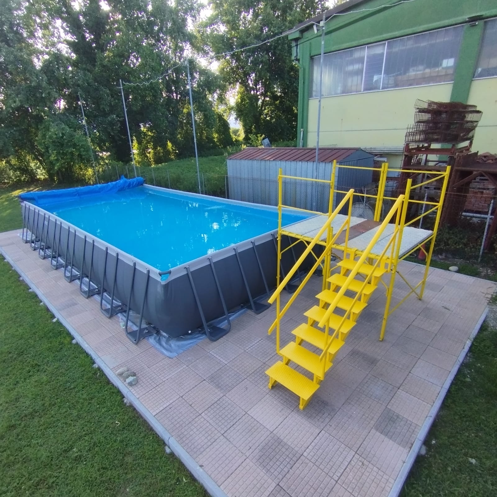 La piscina dedicata